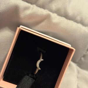 Pandora Crescent Moon Ring